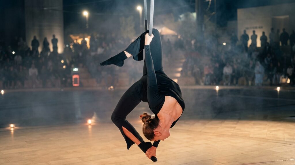 Aerial hoop duo - Danza Acrobatica Aerea