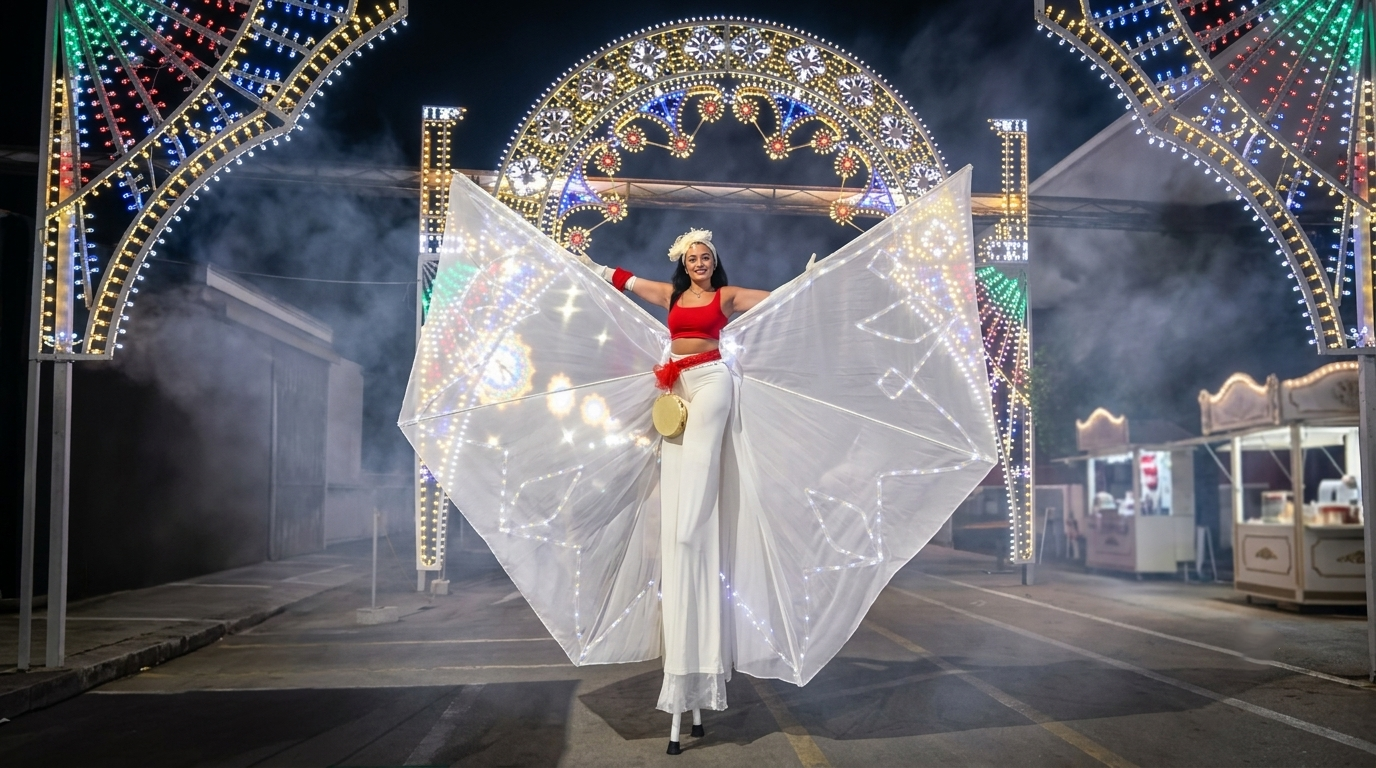 madame sasà-trampoliera-farfalla-luminosa-artistidistrada-puglia (1)