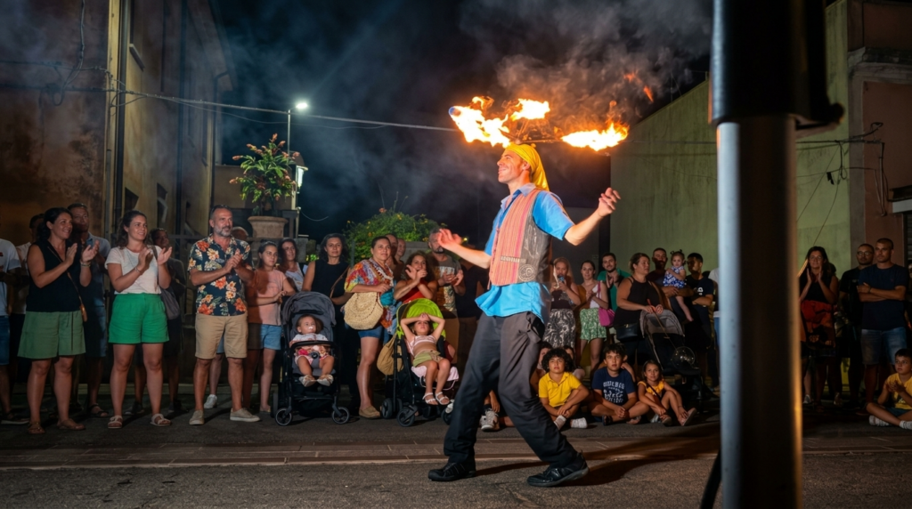 Artisti di circo per eventi e feste: giocolieri, trapezisti, contorsionisti e acrobati pronti a portare magia e spettacolarità a feste private, eventi aziendali e celebrazioni speciali. Ogni esibizione unisce abilità e passione per un’esperienza indimenticabile, adatta sia a bambini sia ad adulti. Richiedi un preventivo senza impegno.
