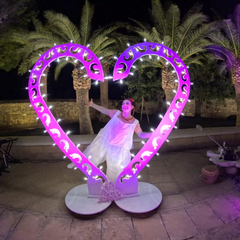 Cuore grande cosi matrimonio Lella Bretella matrimonio
