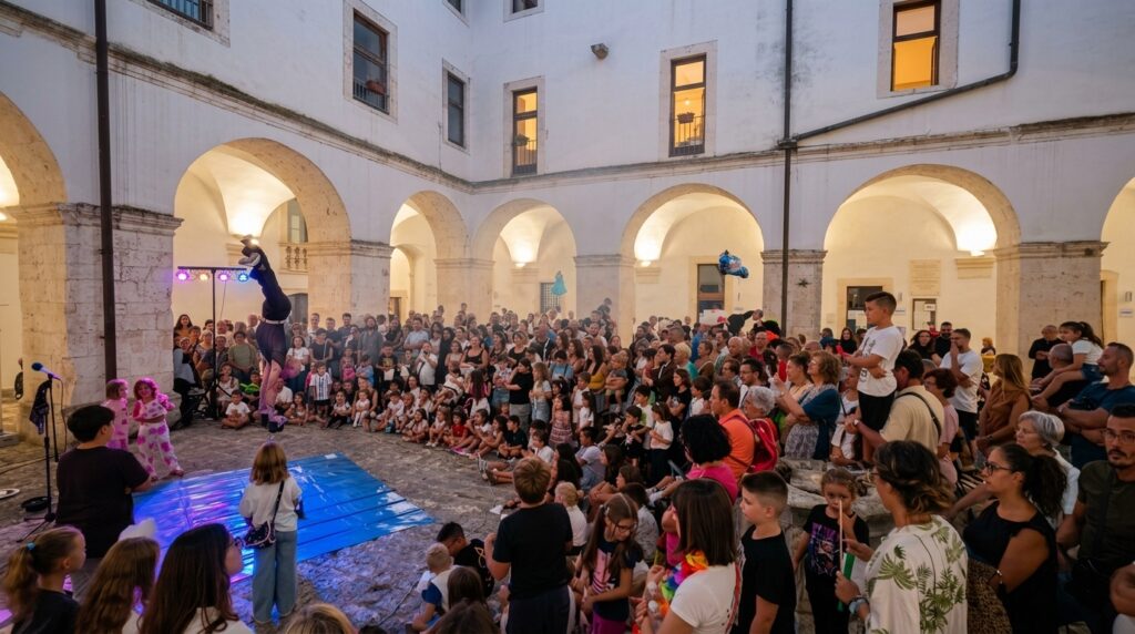 Organizzare un evento di Pasqua per Comuni in Puglia richiede più di una semplice caccia alle uova. Serve un concept narrativo, attività differenziate (caccia alle uova, ricerca del coniglio pasquale, laboratori creativi, memory, totem e giochi diffusi), spazi progettati su misura (piazza o parco), un programma con ritmo, staff con ruoli definiti, gestione dei flussi, piano meteo e coordinamento con l'amministrazione comunale. Open Circus Puglia progetta e produce eventi pasquali per famiglie e territori, trasformando la ricorrenza in un'esperienza pubblica ordinata, sicura e memorabile, capace di riattivare piazze, parchi e spazi pubblici attraverso il gioco e la partecipazione della comunità.