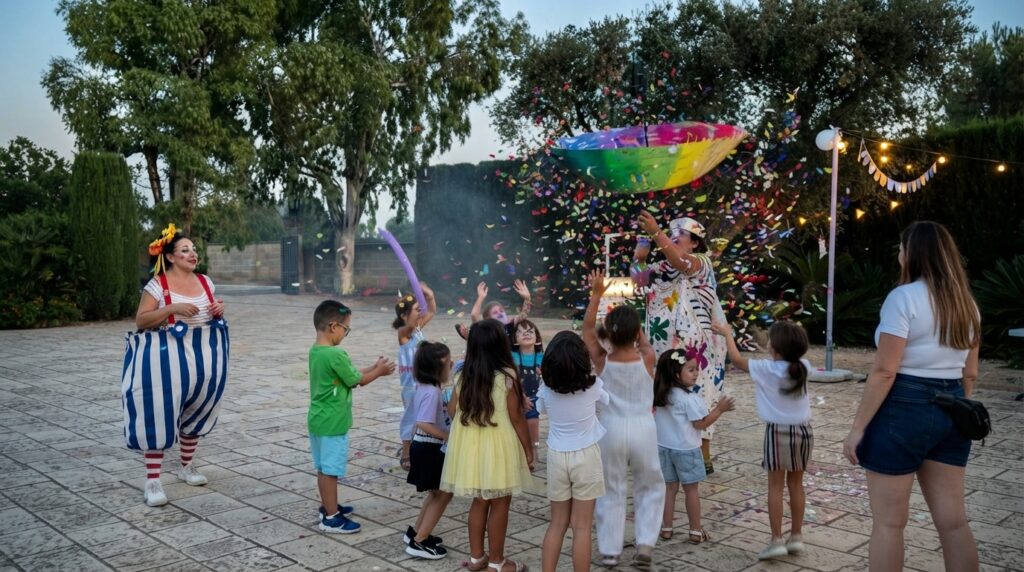 Lella Bretella Events:: Spettacoli di Magia e Animazione per Feste di Compleanno e Eventi
Rendi unica la tua festa con Mago Milo! Spettacoli di magia comica per bambini e adulti, animazione con giochi, trucca bimbi, baby dance e laboratori creativi. Pacchetti su misura per compleanni, comunioni e feste in piazza: scegli tra Base, Deluxe e Super Deluxe. Possibilità di aggiungere extra come mascotte, popcorn, zucchero filato, e gonfiabili. Magia e divertimento assicurati per un evento indimenticabile!