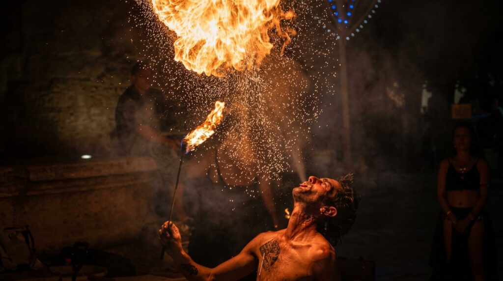 Stai cercando artisti di strada nella provincia di Taranto? Artisti circensi, Artisti di strada, Personaggi Teatrali, circensi, trampolieri, fantastisti, oneman show, tanti altri ancora. i nostri artisti amano molto sperimentare e cercare quel qualcosa in più che rende la festa davvero speciale, indimenticabile, abbiamo un catalogo di personaggi di tutti i tipi, e molti altri si proporranno con nuove ed affascinanti performance o spettacoli…
