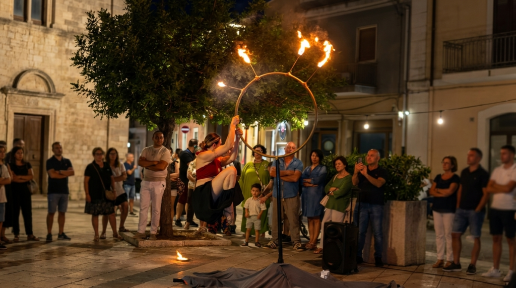 KUMARI – Lollipop Aereo e Danza del Fuoco in Puglia