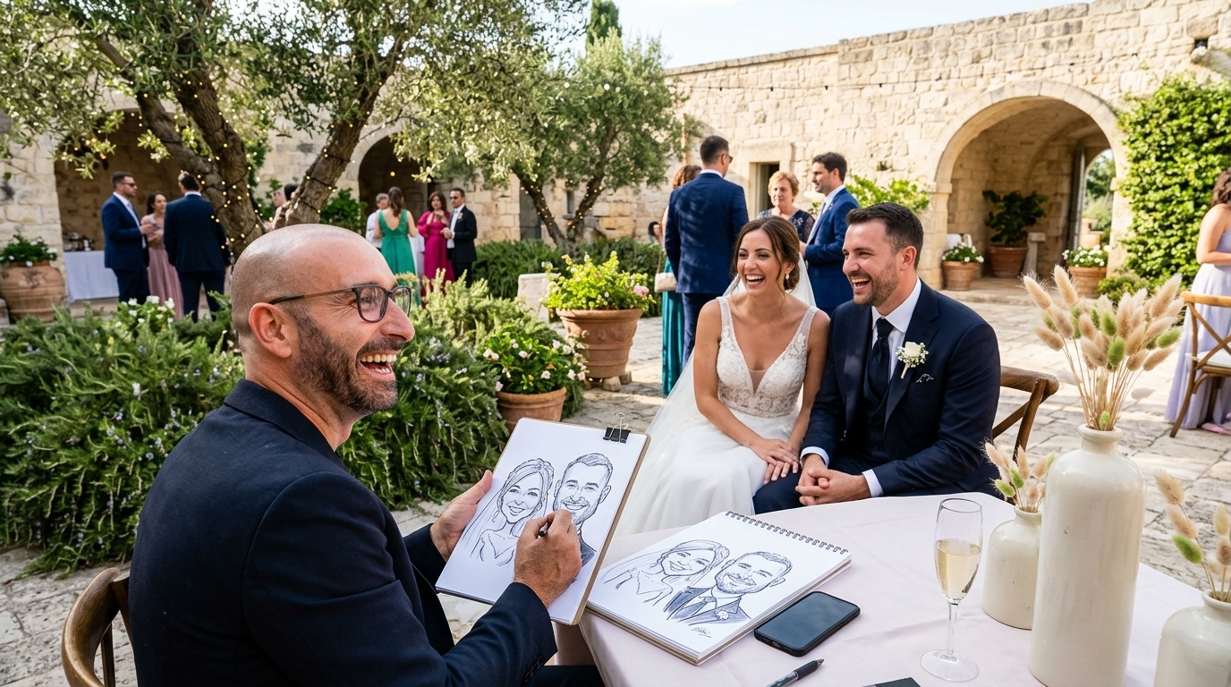 matrimonio-lecce-caricaturista-eventi-esclusivi (2)